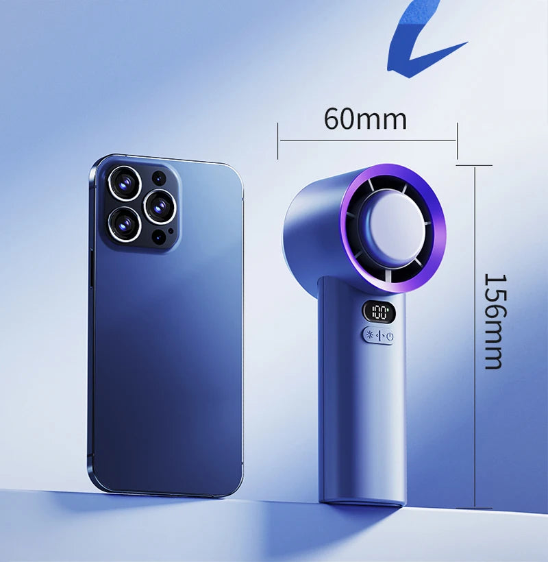 KINSCOTER Portable Handheld Turbo Fan